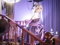 [Cosplay] 矢量鱼 空崎日奈连衣裙蔚蓝档案 [34P-259MB]