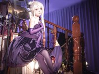 [Cosplay] 矢量鱼 空崎日奈连衣裙蔚蓝档案 [34P-259MB]