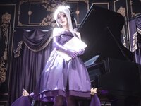 [Cosplay] 矢量鱼 空崎日奈连衣裙蔚蓝档案 [34P-259MB]