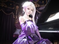 [Cosplay] 矢量鱼 空崎日奈连衣裙蔚蓝档案 [34P-259MB]