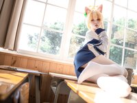 [Cosplay] 纸悦Etsu_ko 玛丽体操服 [64P-357MB]