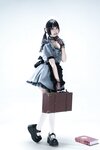 [Cosplay] 清水凪 手提箱与灰色女仆 [80P-1.67GB]