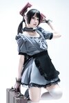 [Cosplay] 清水凪 手提箱与灰色女仆 [80P-1.67GB]