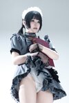 [Cosplay] 清水凪 手提箱与灰色女仆 [80P-1.67GB]