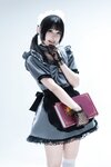 [Cosplay] 清水凪 手提箱与灰色女仆 [80P-1.67GB]