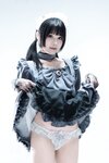 [Cosplay] 清水凪 手提箱与灰色女仆 [80P-1.67GB]