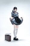 [Cosplay] 清水凪 手提箱与灰色女仆 [80P-1.67GB]
