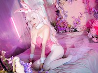 [Cosplay] 是一只熊仔吗 Nikke爱丽丝兔女郎 [50P-127MB]