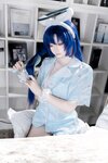 [Cosplay] 纸悦Etsu_ko 优香睡衣 [35P-209MB]