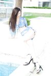 [XR Uncensored] 晚苏susu - Erikaki泳池蓝色