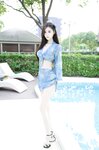 [XR Uncensored] 晚苏susu - Erikaki泳池蓝色