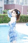 [XR Uncensored] 晚苏susu - Erikaki泳池蓝色