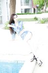 [XR Uncensored] 晚苏susu - Erikaki泳池蓝色