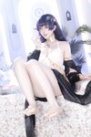 [Cosplay] 屿鱼 碧蓝航线 吾妻同人舞娘 [45P-134MB]