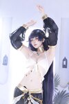 [Cosplay] 屿鱼 碧蓝航线 吾妻同人舞娘 [45P-134MB]