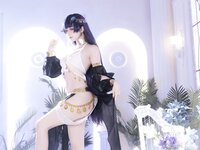 [Cosplay] 屿鱼 碧蓝航线 吾妻同人舞娘 [45P-134MB]