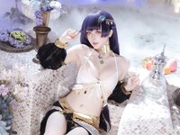 [Cosplay] 屿鱼 碧蓝航线 吾妻同人舞娘 [45P-134MB]