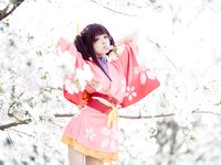 [Cosplay] 九柒喵 甲铁城的卡巴内利 无名 和服 [34P-253MB]