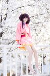 [Cosplay] 九柒喵 甲铁城的卡巴内利 无名 和服 [34P-253MB]