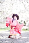 [Cosplay] 九柒喵 甲铁城的卡巴内利 无名 和服 [34P-253MB]