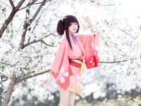 [Cosplay] 九柒喵 甲铁城的卡巴内利 无名 和服 [34P-253MB]