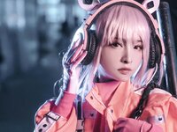 [Cosplay] 九九八吖 萤火虫漫展 NIKKE 胜利女神 爱丽丝 [18P-75M]