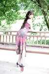 [XR] 玥儿玥er - 秀人网模特 紫色旗袍