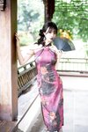 [XR] 玥儿玥er - 秀人网模特 紫色旗袍