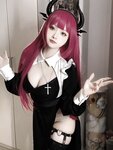 [Cosplay] 屿鱼 3月 小恶魔自搭 [27P-162MB]