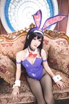 [Cosplay] 羽生三未 霞之丘诗羽兔女郎 [37P-581MB]