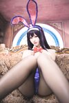 [Cosplay] 羽生三未 霞之丘诗羽兔女郎 [37P-581MB]