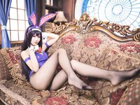 [Cosplay] 羽生三未 霞之丘诗羽兔女郎 [37P-581MB]