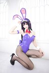 [Cosplay] 羽生三未 霞之丘诗羽兔女郎 [37P-581MB]