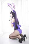 [Cosplay] 羽生三未 霞之丘诗羽兔女郎 [37P-581MB]