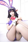 [Cosplay] 羽生三未 霞之丘诗羽兔女郎 [37P-581MB]