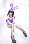 [Cosplay] 羽生三未 霞之丘诗羽兔女郎 [37P-581MB]