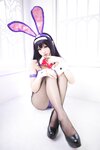 [Cosplay] 羽生三未 霞之丘诗羽兔女郎 [37P-581MB]