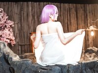 [Cosplay] Natsuko夏夏子 碧蓝航线 里雅斯特温泉夜 [62P-416MB]