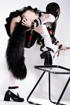 [Cosplay] 柒柒要乖哦 兽尾透明JK [112P1V-1.85GB]