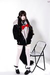 [Cosplay] 柒柒要乖哦 兽尾透明JK [112P1V-1.85GB]