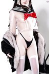 [Cosplay] 柒柒要乖哦 兽尾透明JK [112P1V-1.85GB]