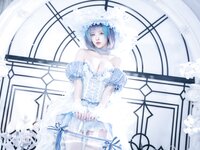 [Cosplay] 清水由乃 碧蓝航线 柴郡 废稿礼服 [42P-393MB]