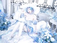 [Cosplay] 清水由乃 碧蓝航线 柴郡 废稿礼服 [42P-393MB]