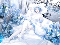 [Cosplay] 清水由乃 碧蓝航线 柴郡 废稿礼服 [42P-393MB]