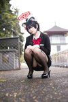 [Cosplay] 屿鱼 蔚蓝档案 春日椿 导游 [55P-155MB]