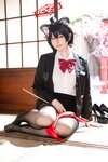 [Cosplay] 屿鱼 蔚蓝档案 春日椿 导游 [55P-155MB]