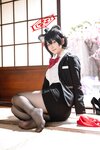 [Cosplay] 屿鱼 蔚蓝档案 春日椿 导游 [55P-155MB]