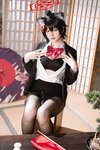 [Cosplay] 屿鱼 蔚蓝档案 春日椿 导游 [55P-155MB]