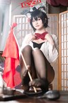 [Cosplay] 屿鱼 蔚蓝档案 春日椿 导游 [55P-155MB]