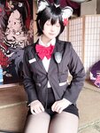 [Cosplay] 屿鱼 蔚蓝档案 春日椿 导游 [55P-155MB]